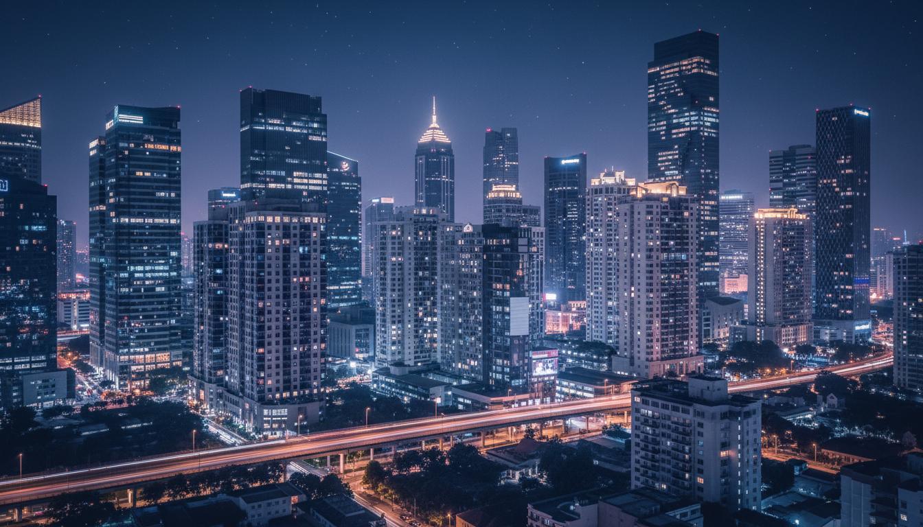City skyline